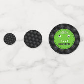 「怪物を創った」ハロウィーンの赤ちゃんシャワー コンフェッティ (正面)