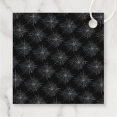 「怪物を創った」ハロウィーンの赤ちゃんシャワー フェイバータグ (裏面)