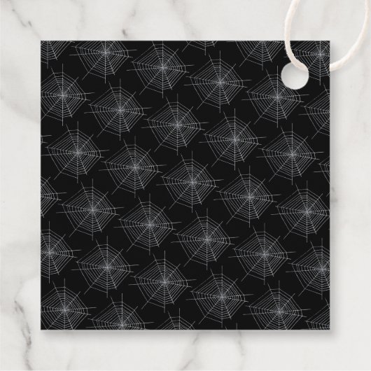 「怪物を創った」ハロウィーンの赤ちゃんシャワー フェイバータグ (裏面)