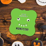 「怪物を創った」ハロウィーンの赤ちゃんシャワー ペーパーコースター<br><div class="desc">これらの祝おもしろいと非常にトレンディーの赤ん坊シャワー紙コースターとのスタイルで。このデザインは、あなたの特別なイベントの言葉でパーソナライズする簡単であり、これらの素晴らしい紙コースターを見るときあなたのゲストは興奮する。一致する項目はコレクション内に見つかる。</div>