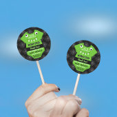 「怪物を創った」ハロウィーンの赤ちゃんシャワー ラウンドシール