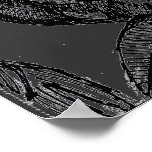 怪物を挽く ポスター (角)