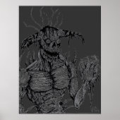 怪物を挽く ポスター (正面)