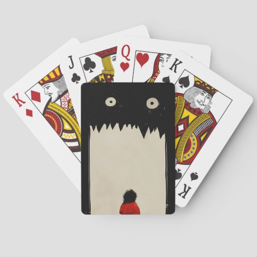 怪物を暗くする トランプ (裏面)