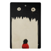 怪物を暗くする ミニクリップボード (裏面)