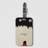 怪物を暗くする ラゲッジタグ (正面縦)