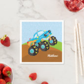 怪物カラフルトラック スタンダードカクテルナプキン (インサイチュ)