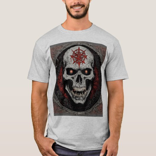 「怪物クール的:生き物の特徴Tシャツ」 Tシャツ (正面)