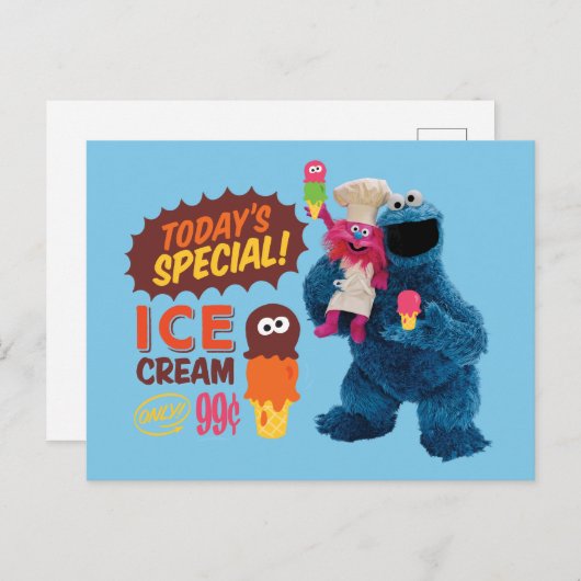 怪物グルメ |今日のスペシャル ポストカード (正面/裏面)