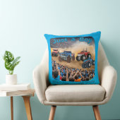 怪物トラックが大好きな少年 クッション (椅子)