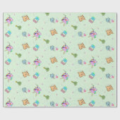 怪物パーティー ラッピングペーパー (フラット)