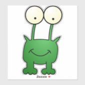 怪物ビニールカラフルシール シール (シート)