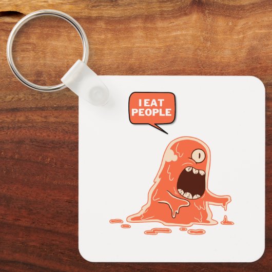 怪物食べ人 キーホルダー (正面)