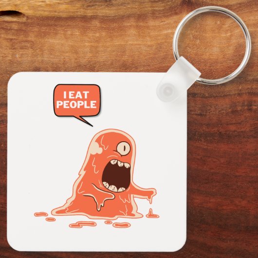 怪物食べ人 キーホルダー (裏面)