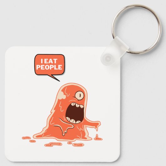 怪物食べ人 キーホルダー (裏面)