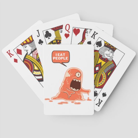 怪物食べ人 トランプ (裏面)