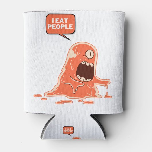 怪物食べ人 缶クーラー (正面)