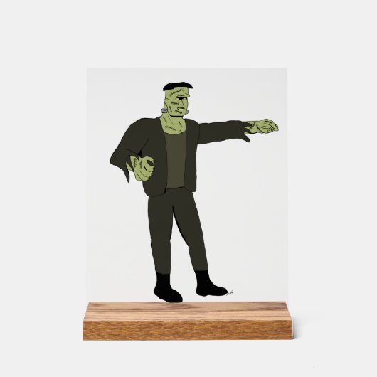 怪物 アクリルサイン (正面)