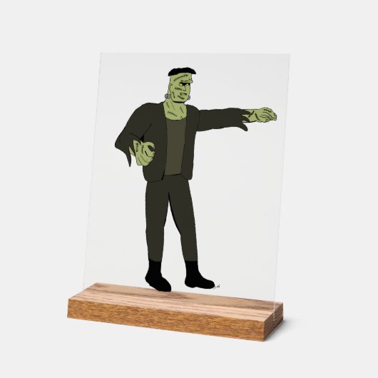 怪物 アクリルサイン (傾斜)