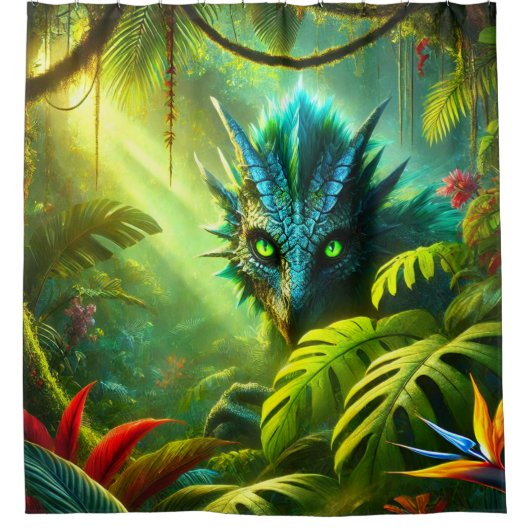 怪物 シャワーカーテン (正面)