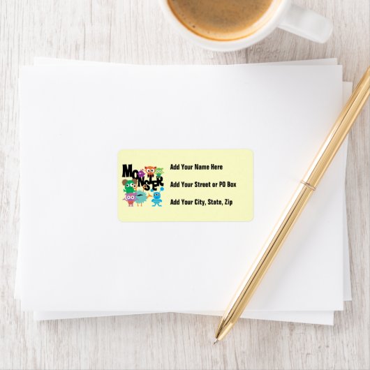 怪物 ラベル (インサイチュ)