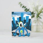 怪獣ハガキ ポストカード (スタンド正面)