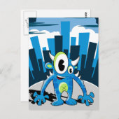 怪獣ハガキ ポストカード (正面/裏面)