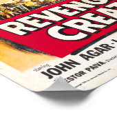 怪獣映画ポスターの復讐 ポスター (角)