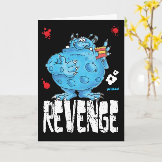 怪獣 カード (黄色い花)