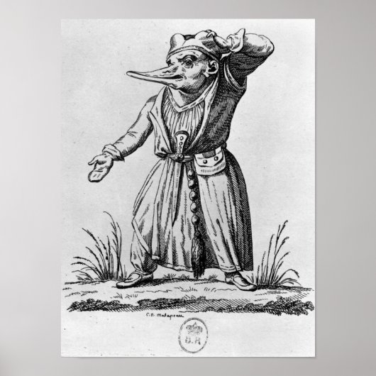 怪獣「レソングズドラティーク・ド・パンタグルーエル」 ポスター (正面)