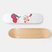 恋おもしろいさくらんぼ スケートボード (横)