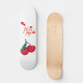 恋おもしろいさくらんぼ スケートボード (正面)