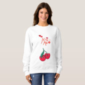 恋おもしろいのさくらんぼ» Let-T-Shirt スウェットシャツ (正面フル)