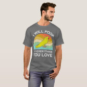 恋おもしろいウンチ Tシャツ (正面フル)