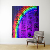 恋がゲイプライドLBGQTレインボーに勝利 タペストリー (インサイチュ)