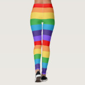 恋がレインボーモダンプライド月lgbtギフトを獲得 レギンス (裏面)