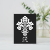 恋が全てを征服(白黒) ポストカード (スタンド正面)