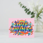 恋が勝つはがき ポストカード (スタンド正面)