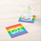 恋が勝つ スクエアペーパーコースター (インサイチュ)