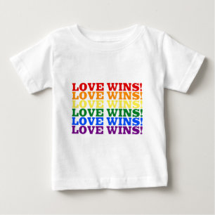 恋が勝つ ベビーTシャツ