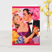 恋が咲き誇る カード (黄色い花)