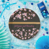 恋が咲くさくらんぼ ペーパープレート (パーティー)