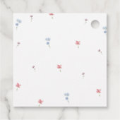 恋が咲く ワイルドフラワーのギフトタグ フェイバータグ (裏面)