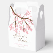 恋が咲く 桜 ウェディング フェイバーボックス (オープン)