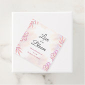 恋が咲く 水彩花のウェディングシャワー フェイバータグ (インサイチュ)