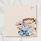 恋が生まれている フローラル ブライダルシャワー フェイバータグ (裏面)