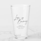 恋が生まれる フローラル ブライダルシャワー タンブラーグラス (正面)