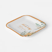 恋が生まれる！ブライダルシャワー ペーパープレート (傾斜あり)