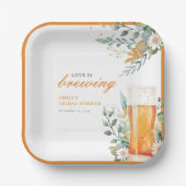 恋が生まれる！ブライダルシャワー ペーパープレート (正面)