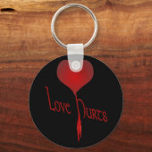 恋が痛む キーホルダー (正面)